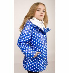 Детская куртка "Деми" синего цвета