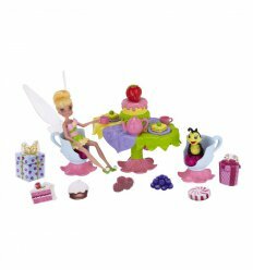 Игровой набор с куклой 11см 'Вечеринка феи Звоночек' серии Дисней. Disney Fairies Jakks