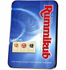 Настольная дорожная игра в металлической коробке 'Rummikub'7+