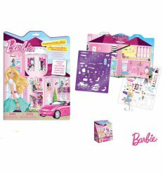 Серия 'Барби'.Набор для творчества с наклейками 'Домик мечты'4+