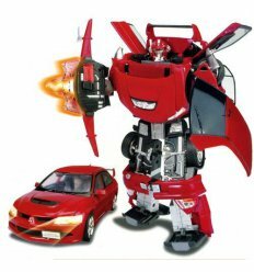 Робот-трансформер - MITSUBISHI LANCER EVOLUTION IX (1:12)