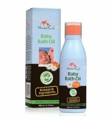 Мигдальне масло для купання немовлят з ромашкою, органич. календулою і лавандою (200 мл)