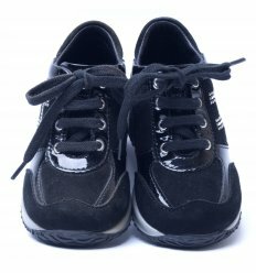 Кроссовки Hogan Junior черного цвета