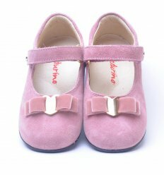 Туфлі Naturino замшеві рожевого кольору