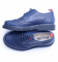 Туфли Moschino синего цвета