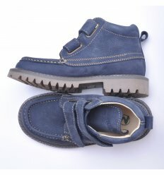 Ботинки Naturino на липучках синего цвета