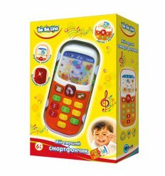 Детская игрушка 'Мой первый смартфончик'6М+укр.упаковка