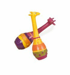 Музыкальная игрушка серии "ДЖУНГЛИ" - набор маракасов ДВА ЖИРАФА