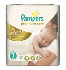 Подгузники PAMPERS Prem. Care Newborn (2-5 кг) Эконом 78шт