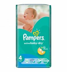 Подгузники PAMPERS Active Baby Maxi (7-14 кг) Эконом 54шт