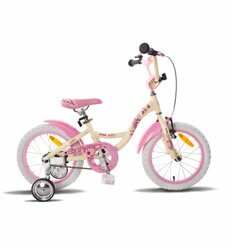 Велосипед 16" PRIDE ALICE бежево-розовый матовый 2015