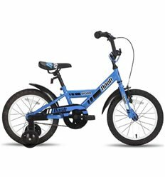 Велосипед 16" PRIDE FLASH сине-черный глянцевый 2015