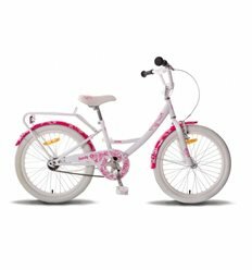 Велосипед 20" PRIDE SANDY бело-розовый глянцевый 2015