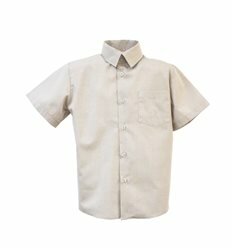 Рубашка Bebepa STANDARD SHORT 28.020.104 для мальчика с коротким рукавом бежевая