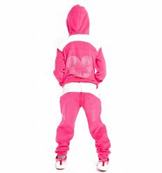 Спортивный костюм "Велюр" розового цвета