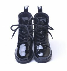 Ботинки Cult лакированные черного цвета
