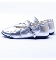 Туфли Moschino серебряного цвета
