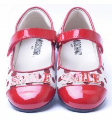 Туфли Moschino красного цвета