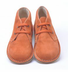 Ботинки Naturino оранжевого цвета