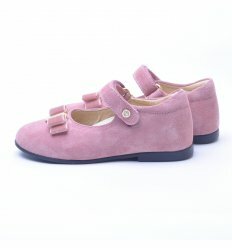 Туфли Naturino замшевые розового цвета