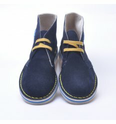 Ботинки Roberto Cavalli синего цвета