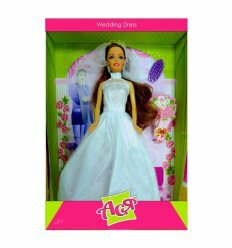 Набор с куклой 28см 'Свадебное платье' вариант 2