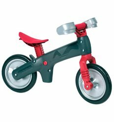 Велосипед (беговел) BELLELLI B-Bip Pl обучающий 2-5лет,пластмасс. Серо-красный