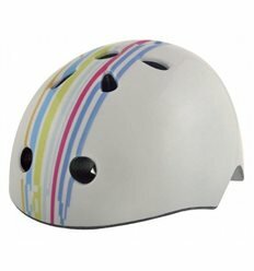 Шлем детский BELLELLI Taglia STRIPS size-S (графити бел.)