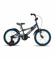Велосипед 18'' PRIDE OLIVER черно-синий матовый 2015