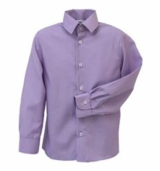 Рубашка Bebepa TREND 28.051.119 для мальчика с длинным рукавом фиолетовая в полоску