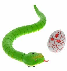 Змея на и/к управлении "Rattle snake" (зеленая)